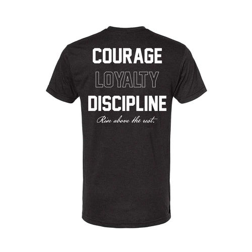 COURAGE, LOYALTY, DISCIPLINE